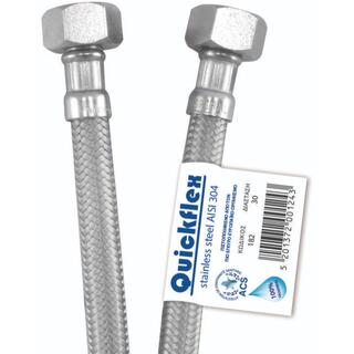 Σπιράλ Inox quickflex 1/2"x1/2"