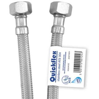Σπιράλ Inox quickflex 1/2"x1/2"