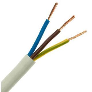 Καλώδιο εύκαμπτο H05VV-F 3Χ1 mm² (τιμή μέτρου)