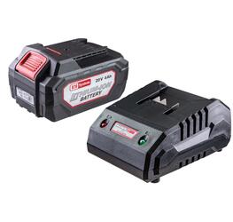  Φορτιστής & μπαταρία Li-ion 20V 4Ah/1h RDP-R20