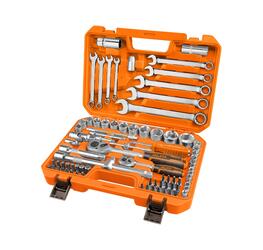 Καστάνια 1/2'' & 1/4'' με καρυδάκια σετ 82τεμ.