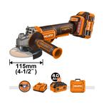 Γωνιακός τροχός Brushless 115mm - 20V & βαλιτσάκι